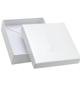 Dárková krabička bílá - střední