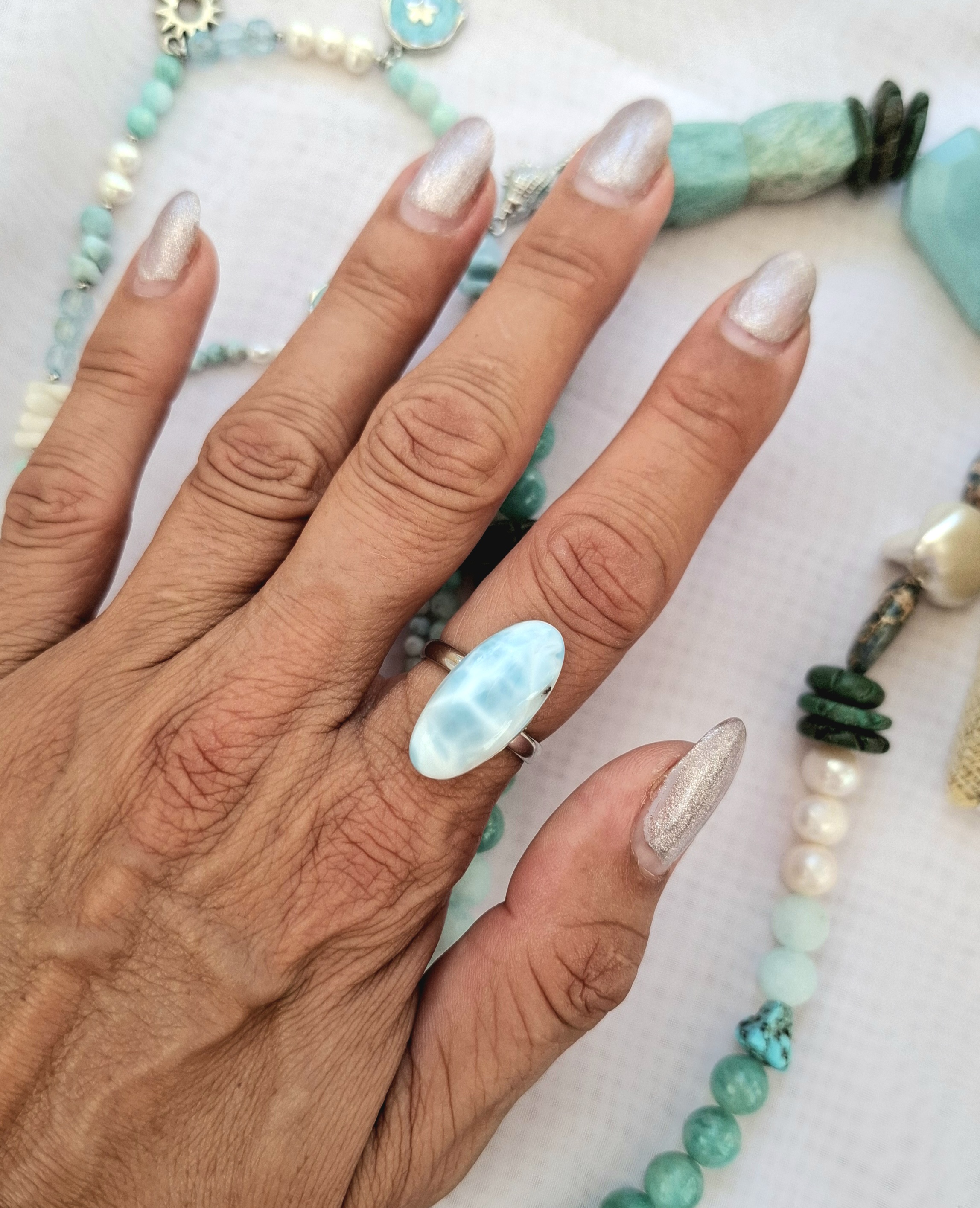 larimar ovál